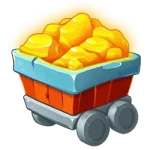 Symbol Gold Cart Gold_Rush