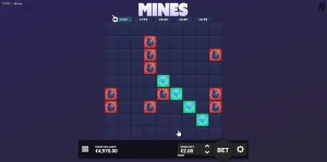 Captura de tela do jogo Mines