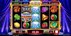 Captura de tela do jogo de slot Diamond Explosion 7s